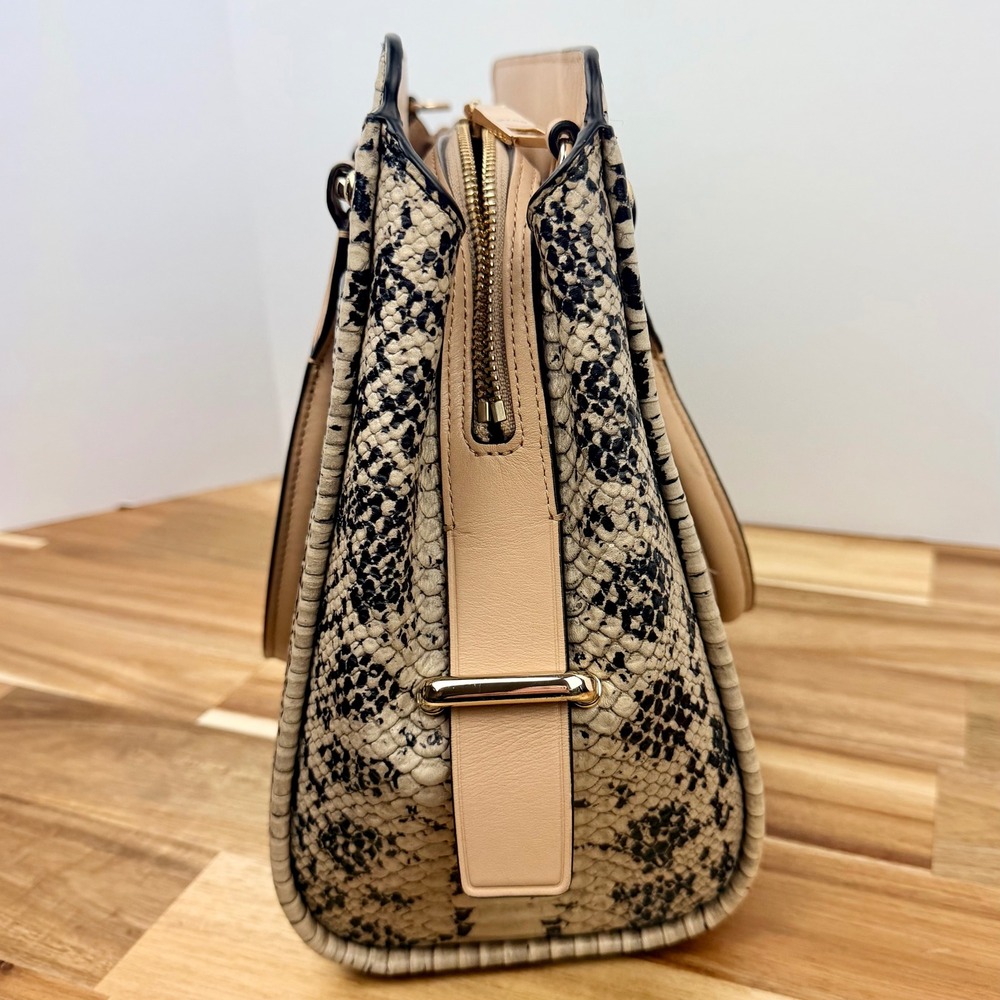 Coach Swagger Exotic Python Snake Leather Satchel… - image 7